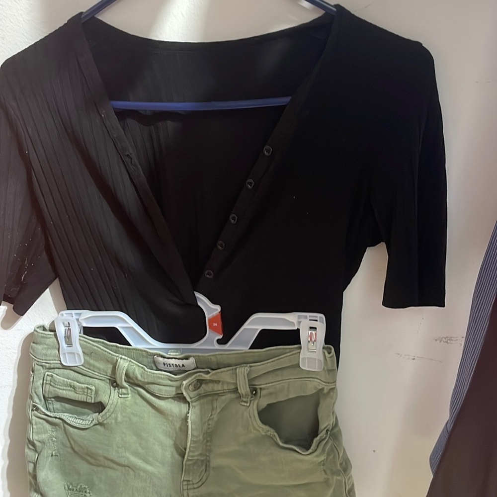 Super cute shorts and body suit